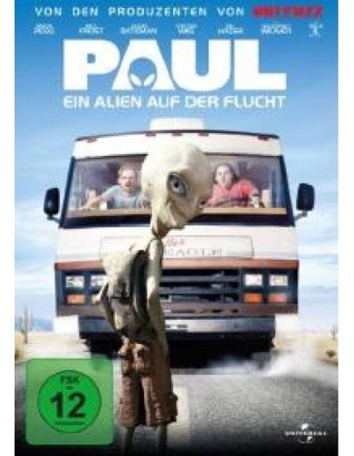 Dvd paul ein alien auf - dvd,